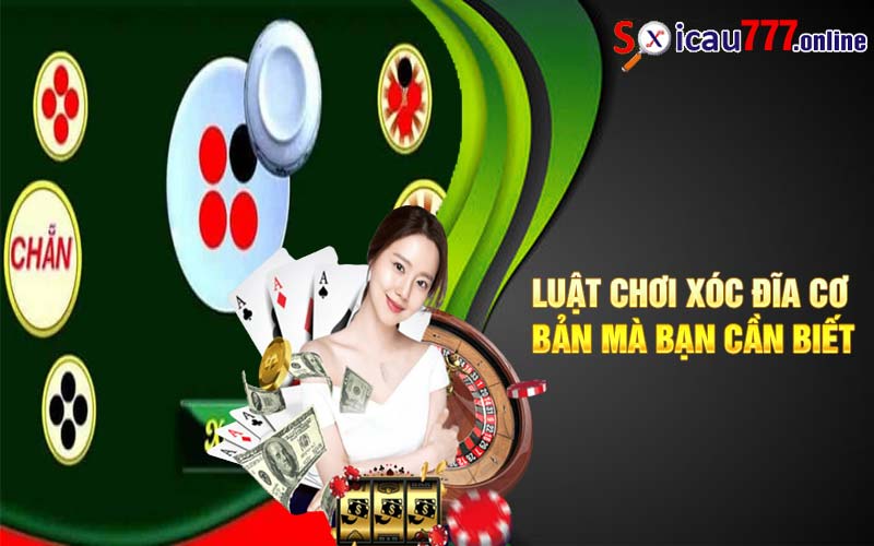 Luật chơi xóc đĩa cơ bản mà bạn cần biết 